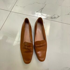 J. Crew Brown Leather Loafers Size 8 1/2
